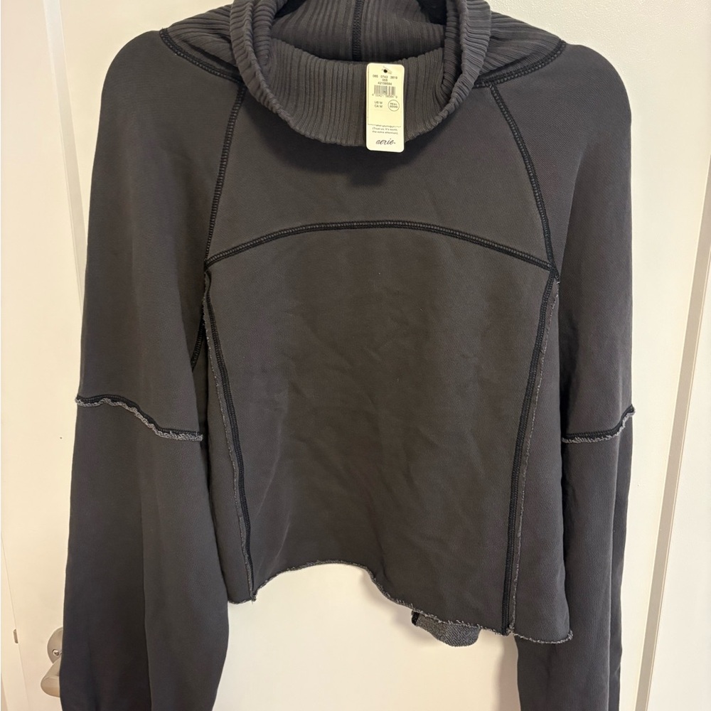 NWT AERIE CROPPED SWEATSHIRT